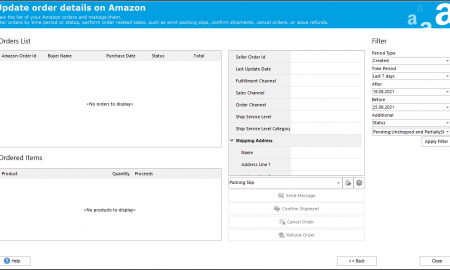 WooCommerce Order Management in Amazon Addon