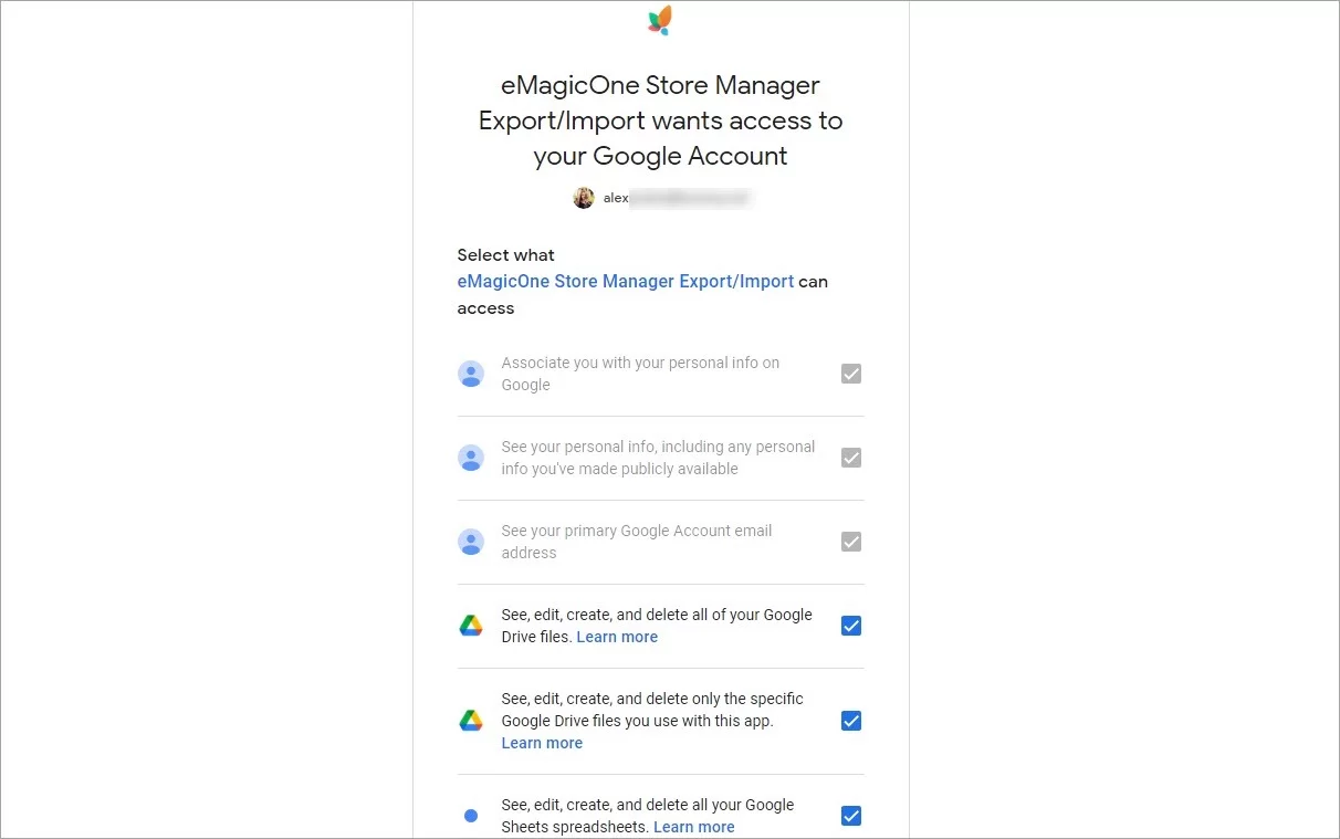 Cloud Order Export & Sync - Sync Orders to Google Sheets and Google Drive
