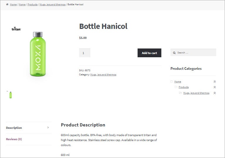 WooCommerce Cloud Imported Product