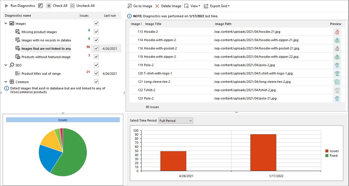 WooCommerce Diagnostics – Troubleshoot Store Content Problems