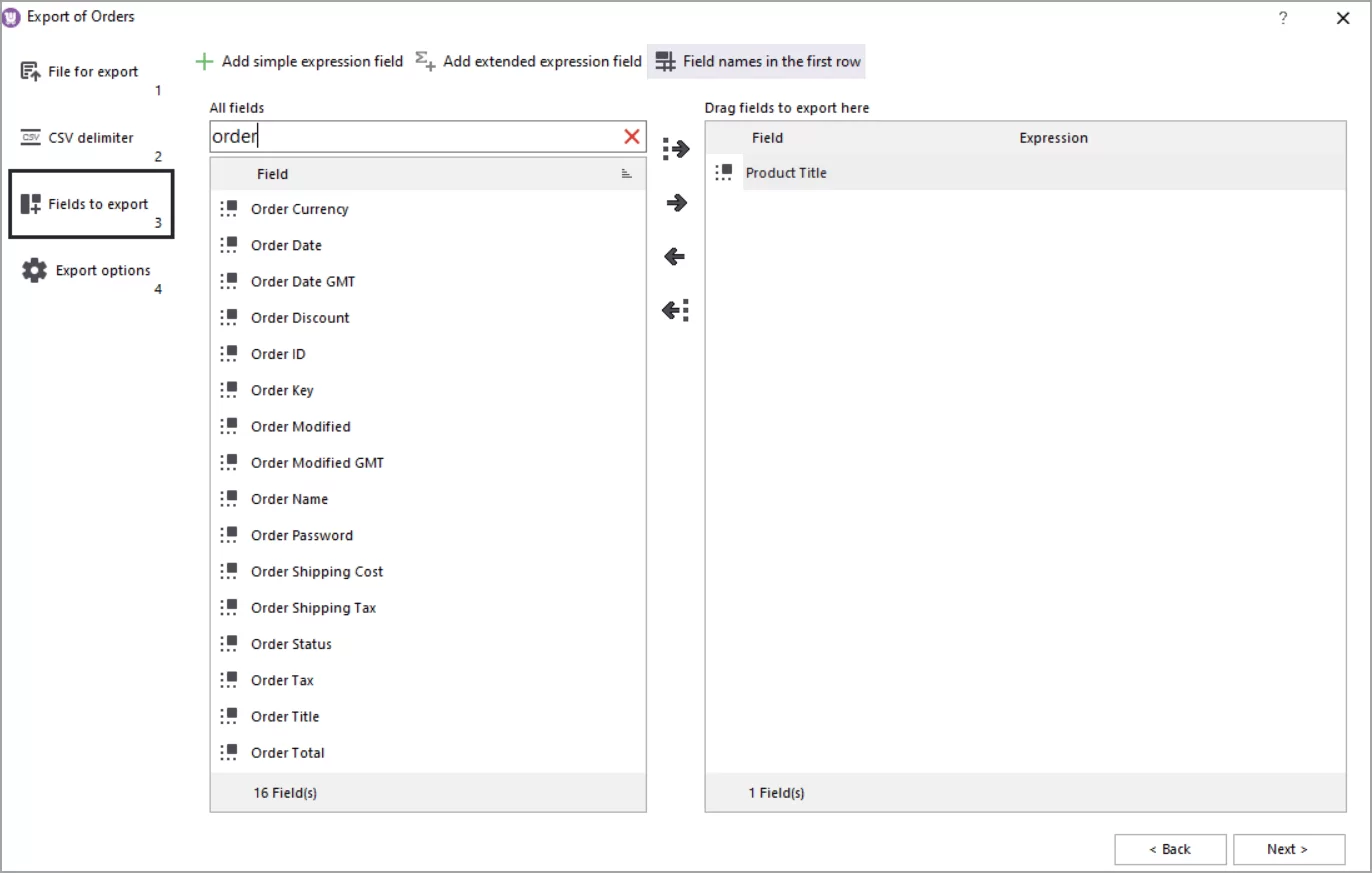 WooCommerce – Order Export To CSV