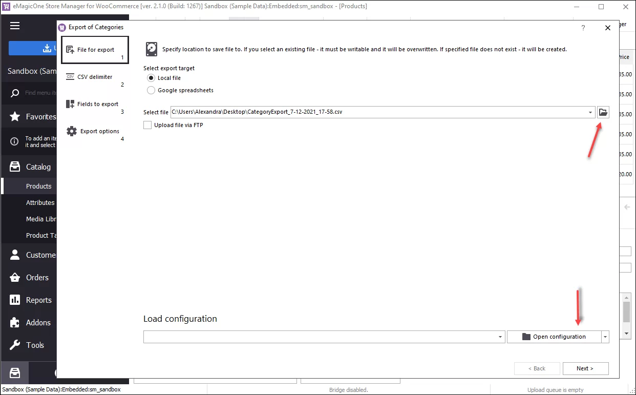 Export WooCommerce Categories Smoothly