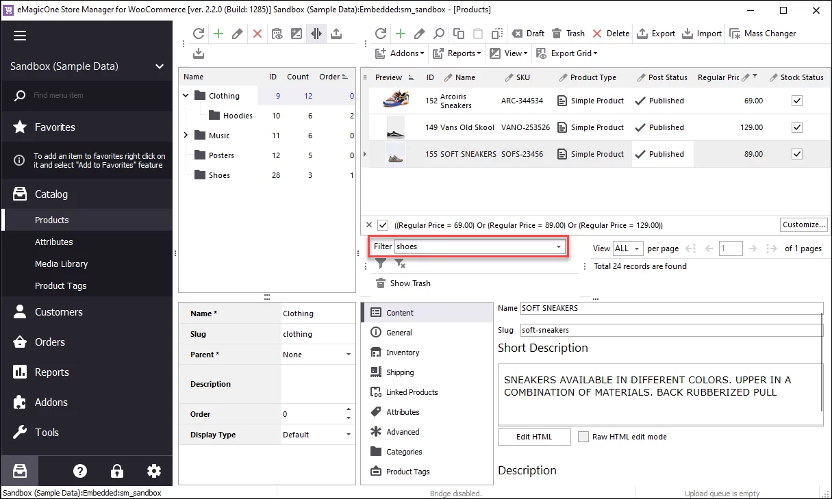 Display Customly Filtered WooCommerce Products