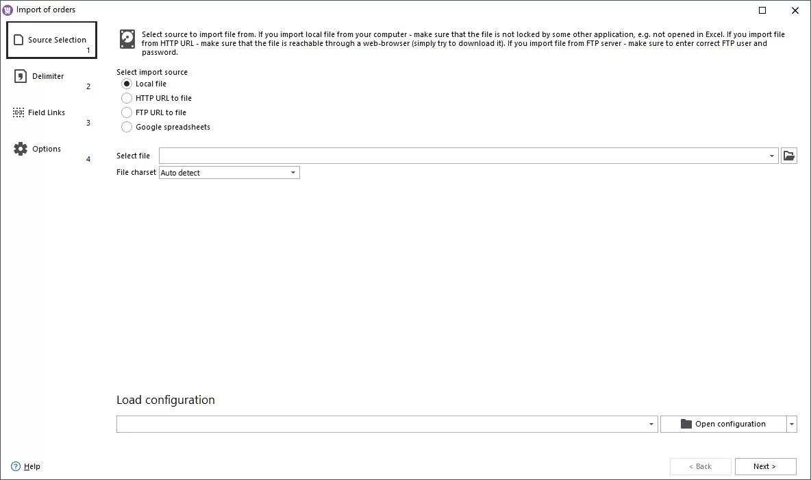 Source Selection During WooCommerce Order Import