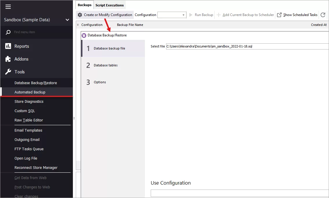 Automated WooCommerce Backup Configuration