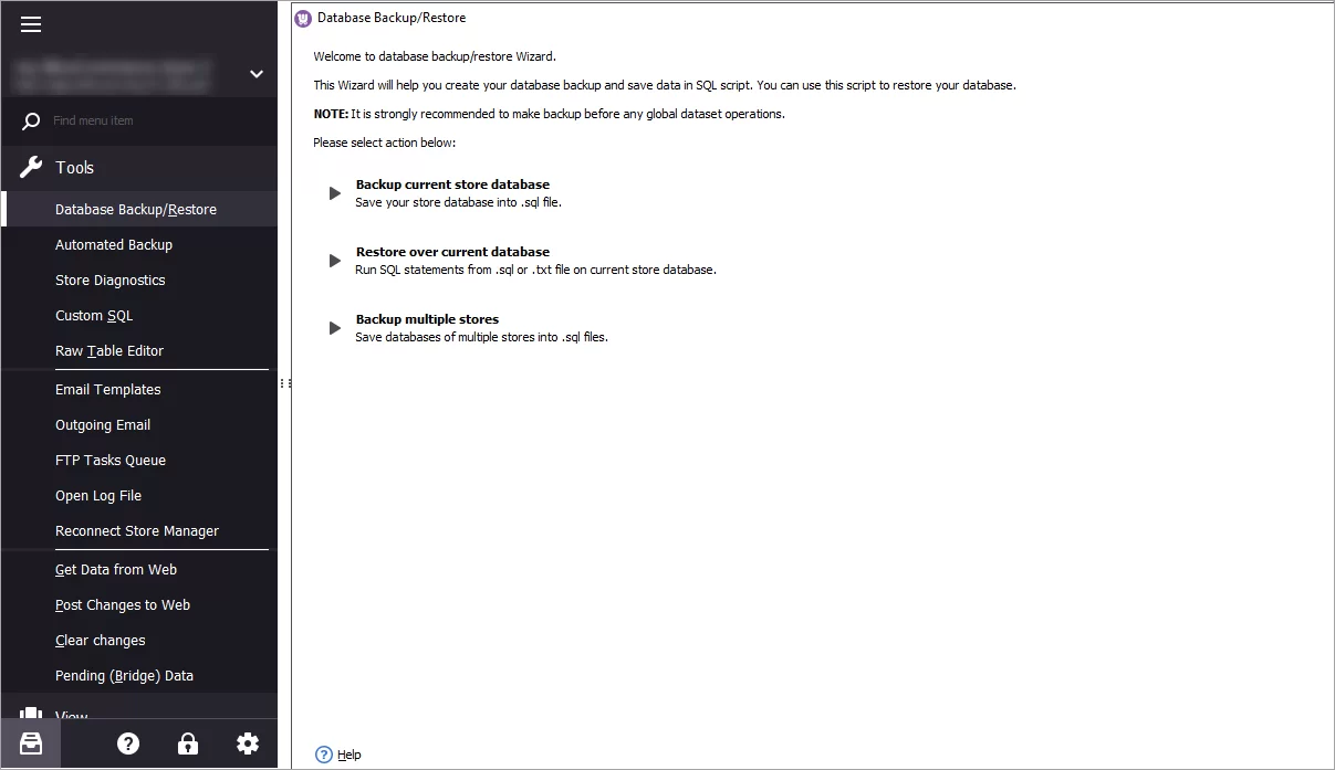 Database Backup Before WooCommerce Customers Import