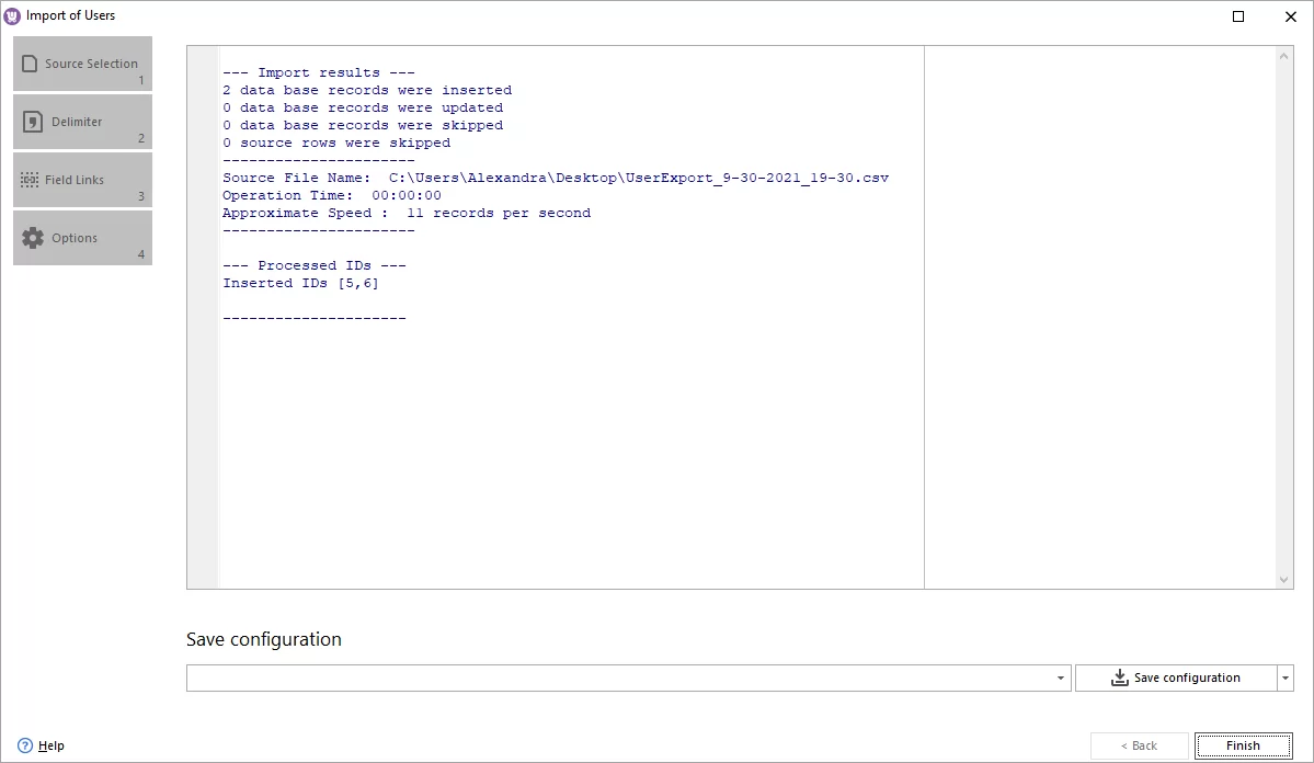 WooCommerce Users Import Preview