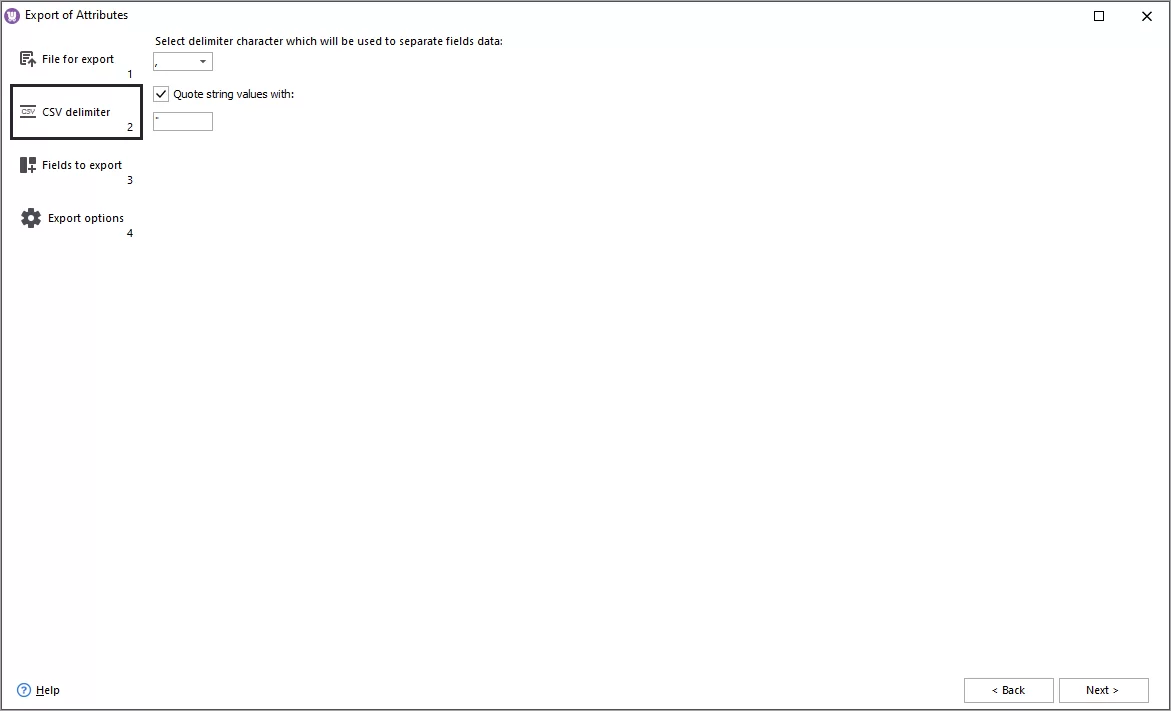 Delimiters Configuration During WooCommerce Attributes Export