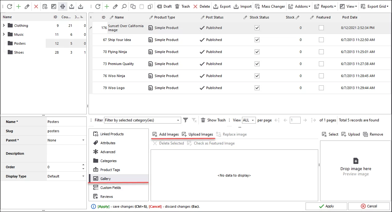 WooCommerce Downloadable Product Gallery