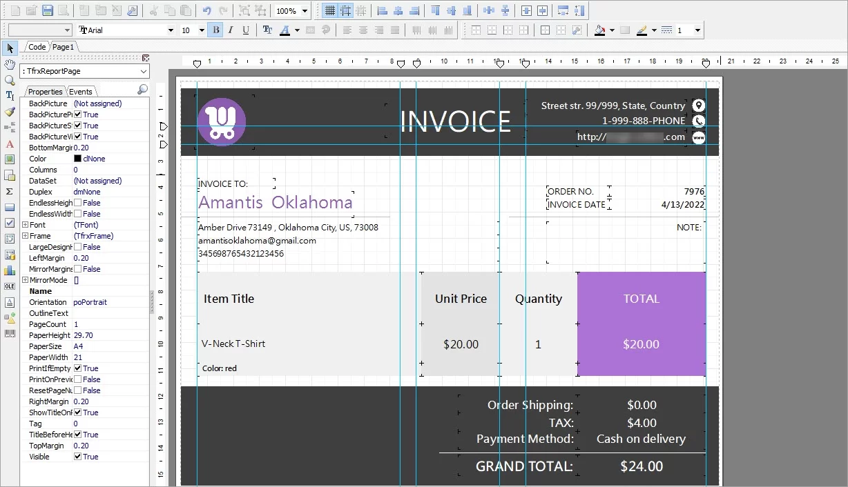 WooCommerce Invoice Editor