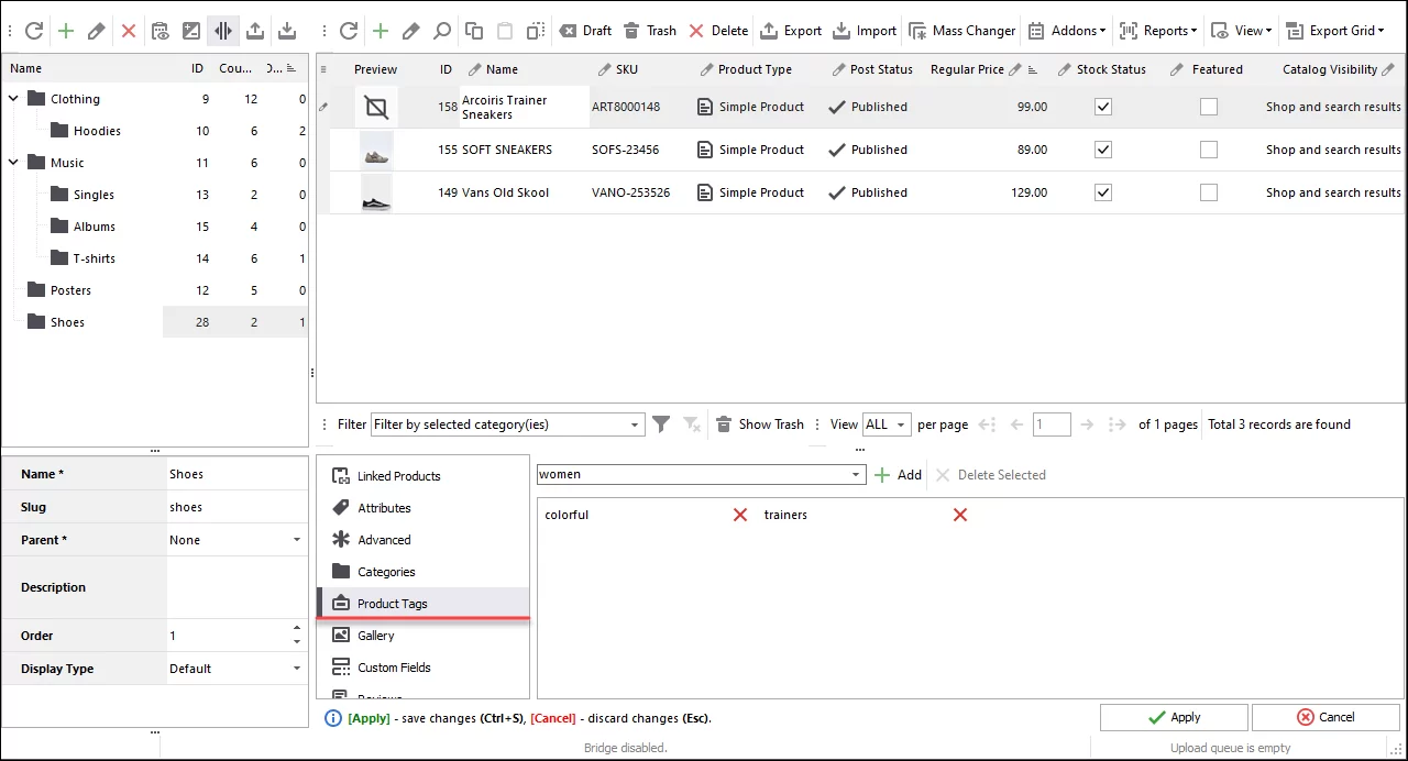 Product Tags Tab in WooCommerce Simple Product