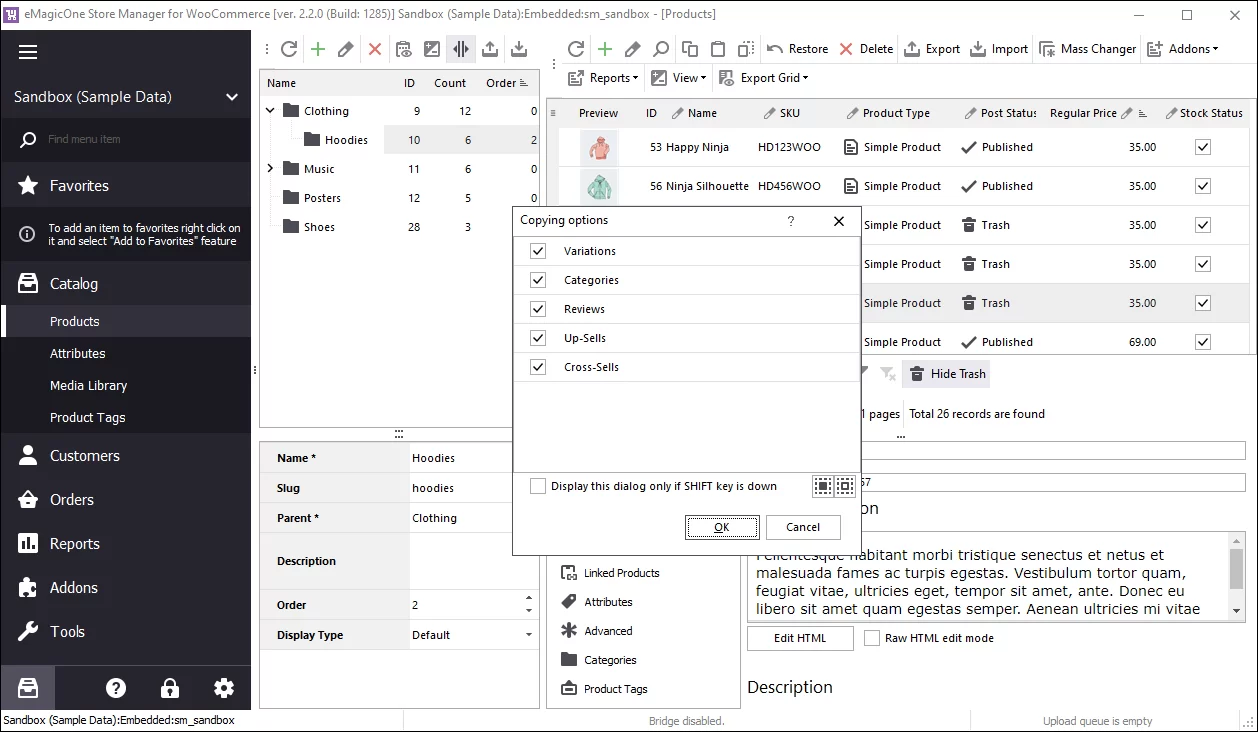WooCommerce Product Copying Options