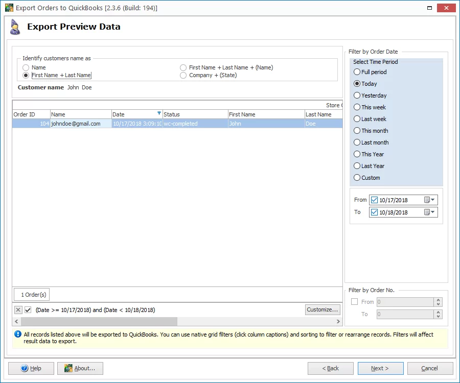 Work With QuickBooks via WooCommerce QuickBooks Integration