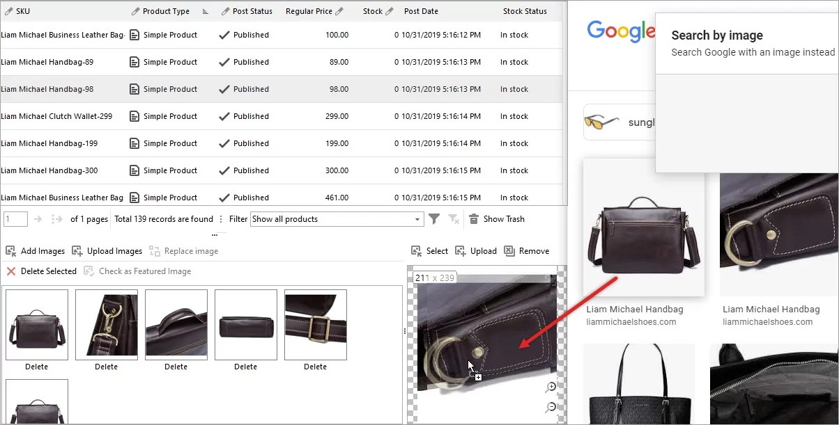 Adding WooCommerce Product Image via Drag and Drop from the Browser