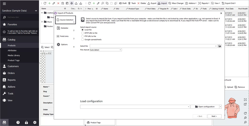 Store Manager for WooCommerce Import Wizard
