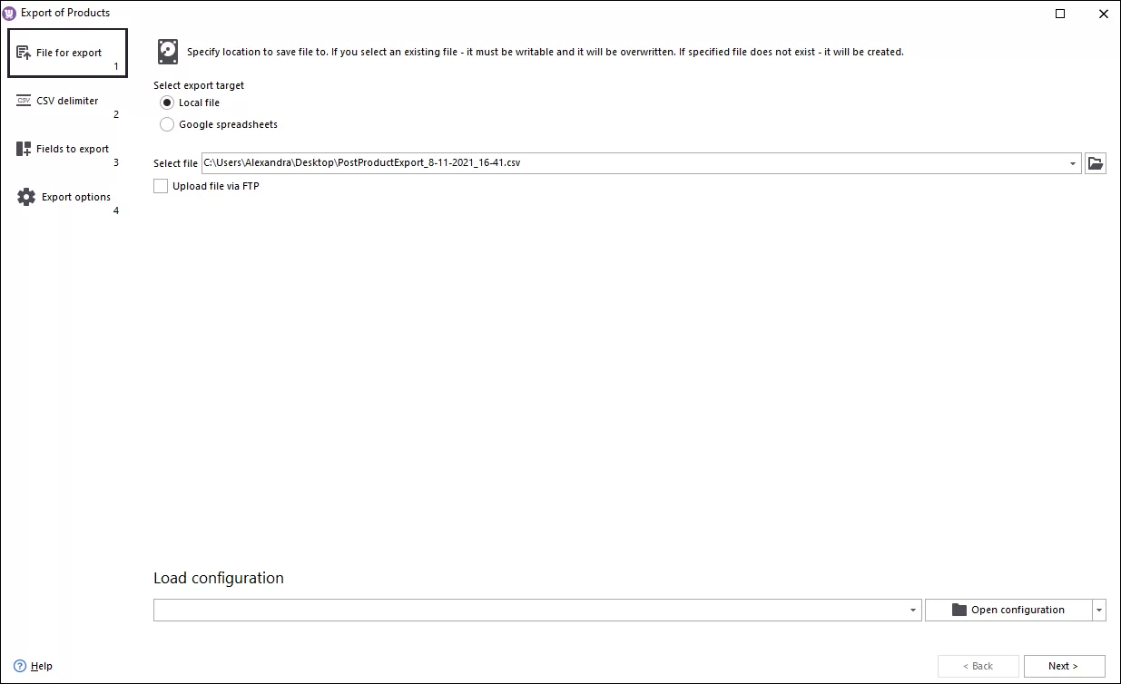 WooCommerce Grouped Products Export Wizard