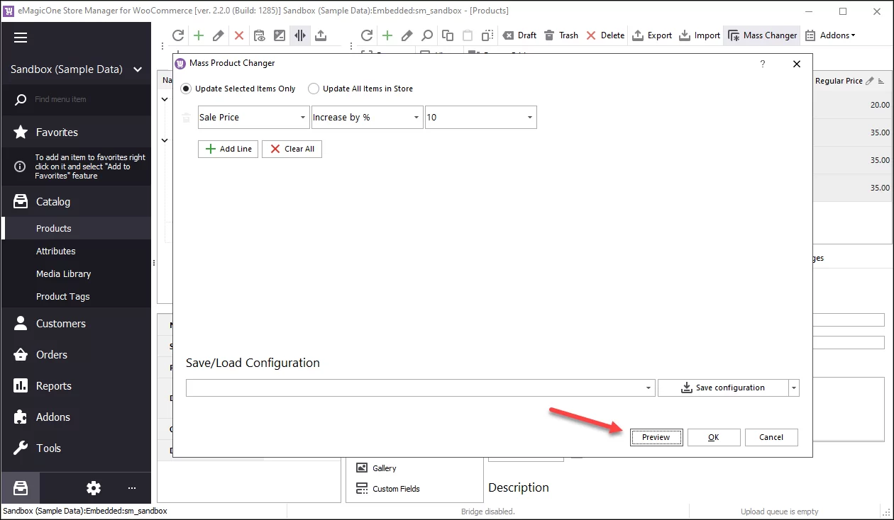 Preview Updated WooCommerce Sale Price