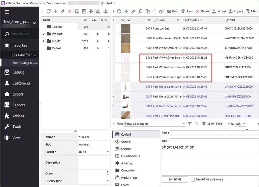 Delete WooCommerce Products Without Import