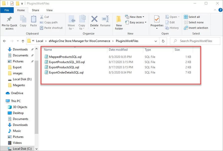 WooCommerce Plugins Files