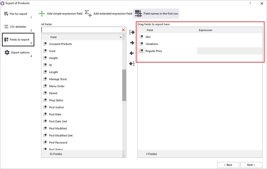 WooCommerce Store Manager Add Variation Fields