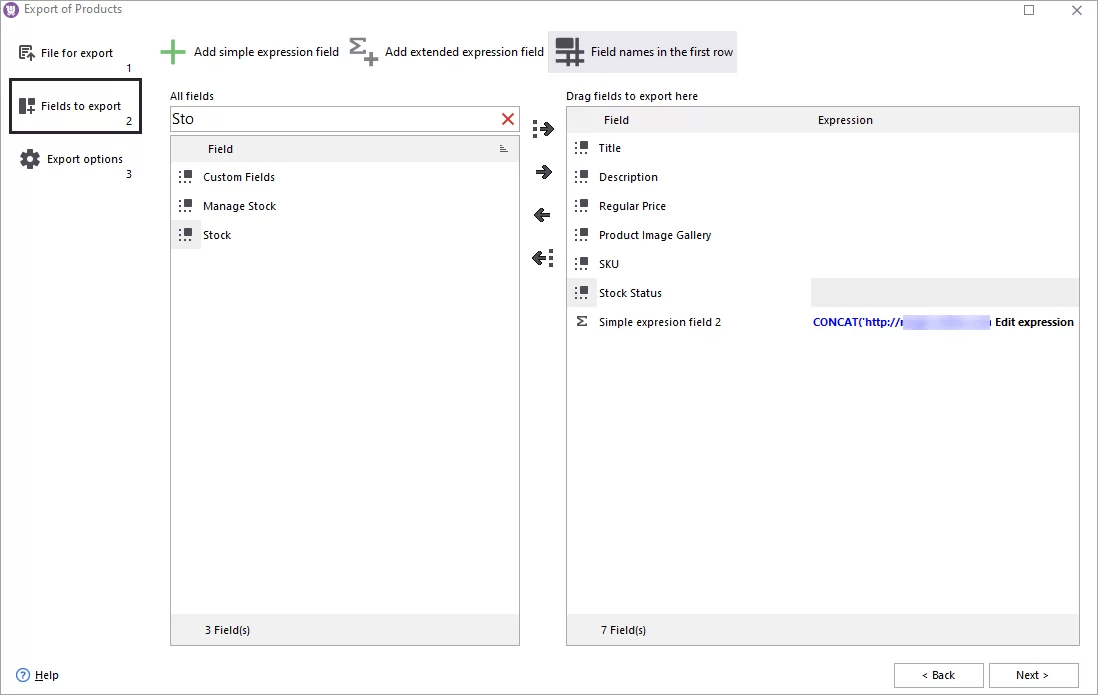 WooCommerce Export Proceed