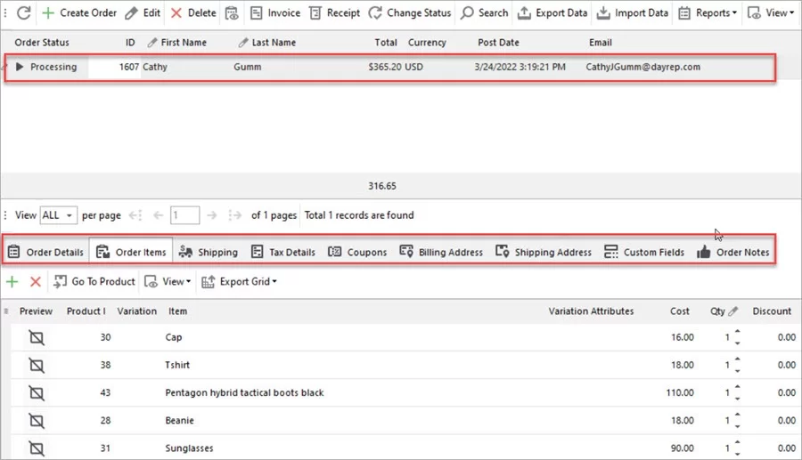 WooCommerce Google Sheets Order Imported