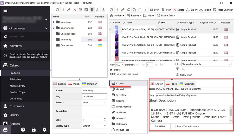 WooCommerce Store Manager WPML Translations