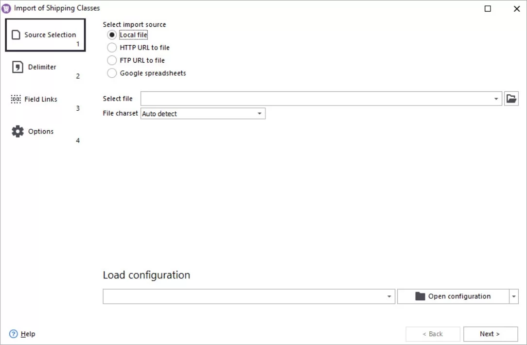 WooCommerce Store Manager Shipping Class Import Source