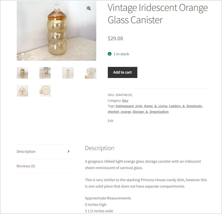 Etsy to WooCommerce Import Complete