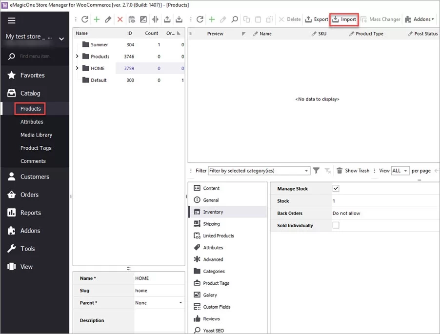WooCommerce Store Manager Etsy Import launche