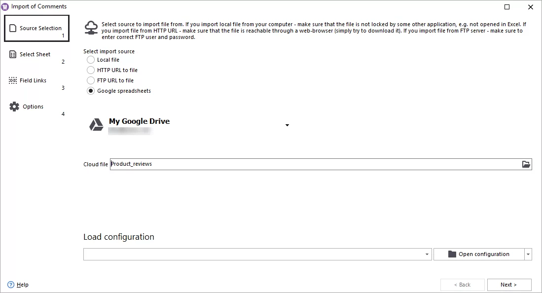WooCommerce Review Import Source Selection