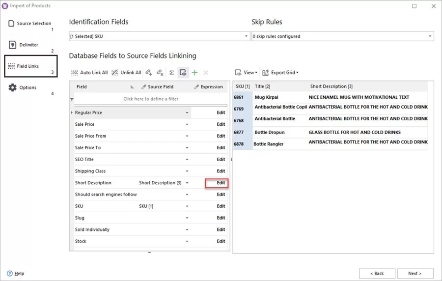 WooCommerce Store Manager Short Description Edit Expression