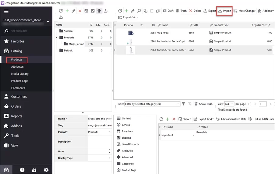 Step by Step Tutorial to Import Products