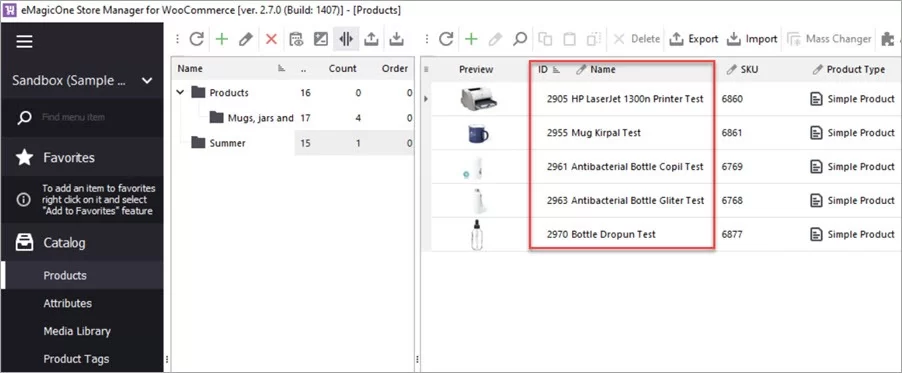 WooCommerce Store Manager Old Products with IDs Migrated