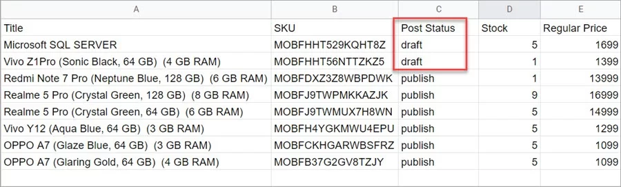 WooCommerce Products Import Delete File
