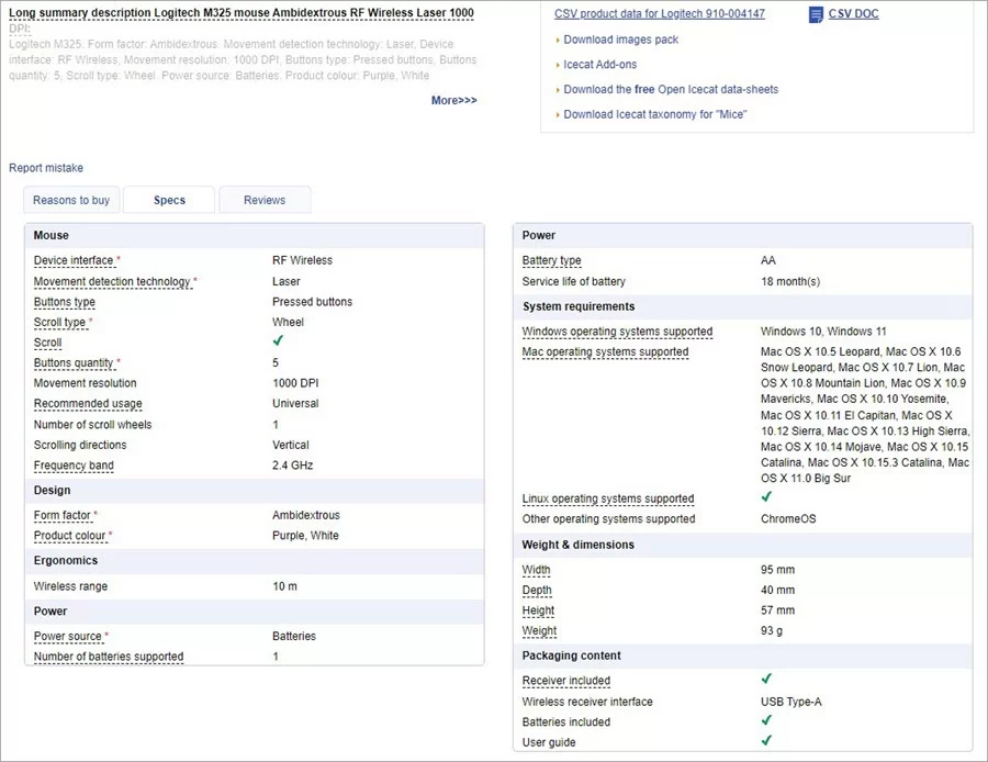 WooCommerce Store Manager ICEcat Import as Arrtibutes