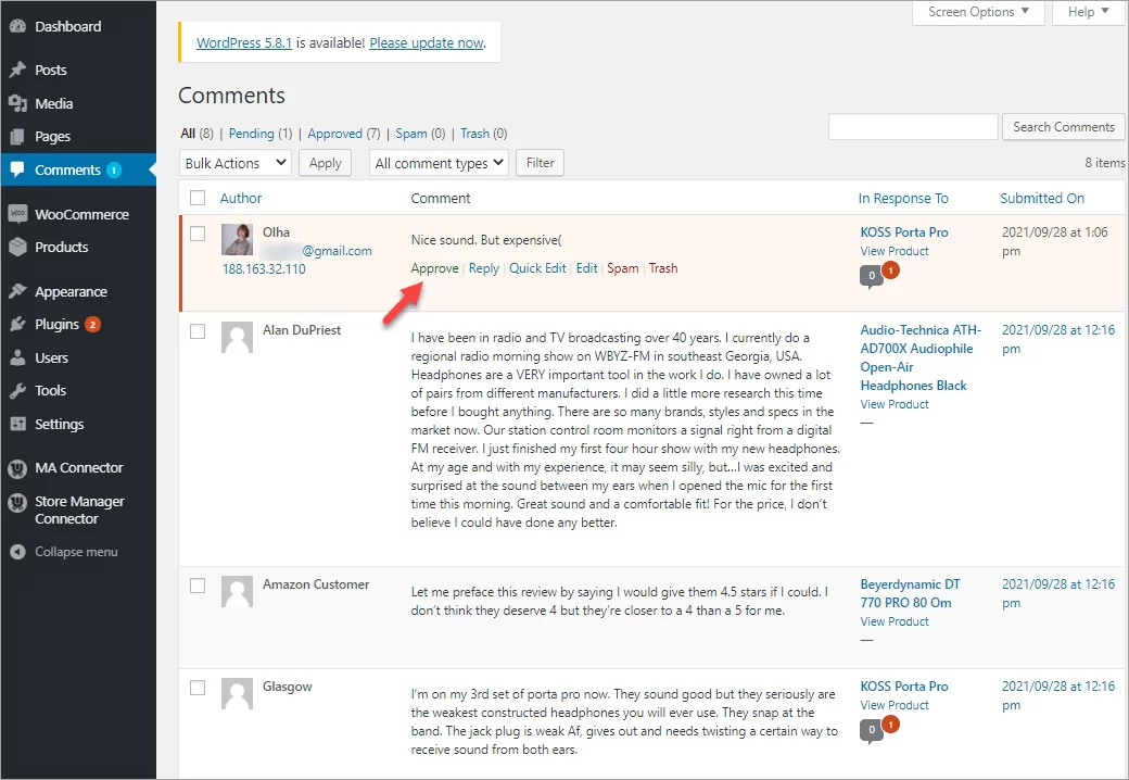 How to Add WooCommerce Reviews