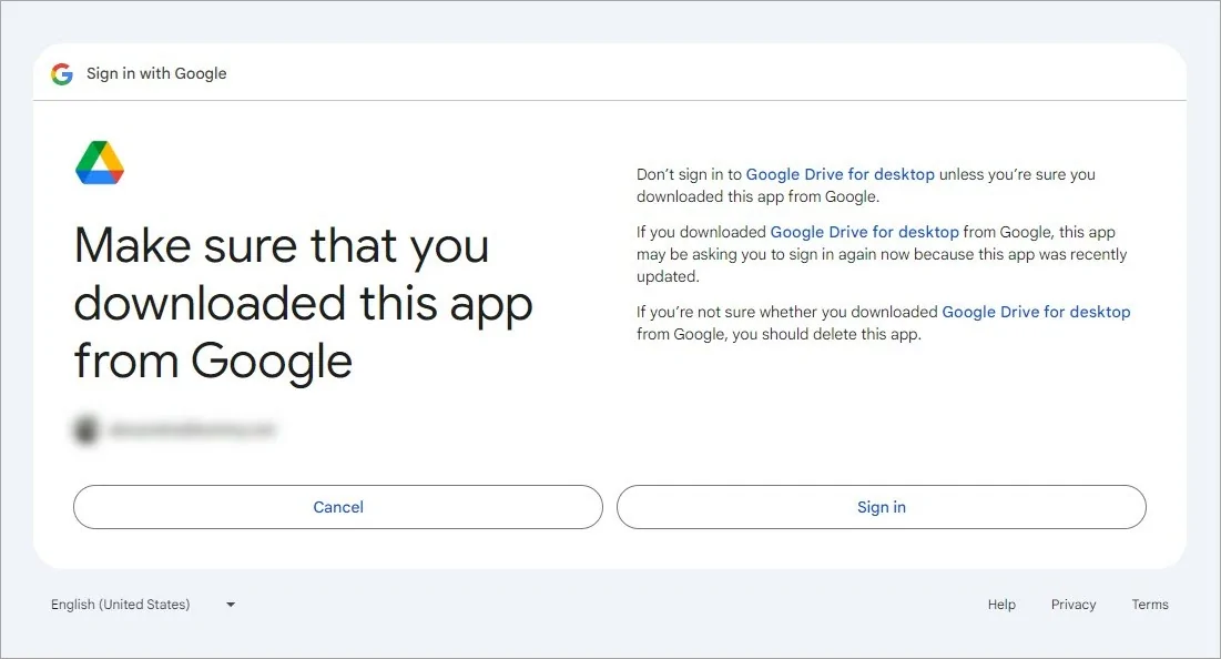Final Sign in to Google Drive App for WooCommerce Sync