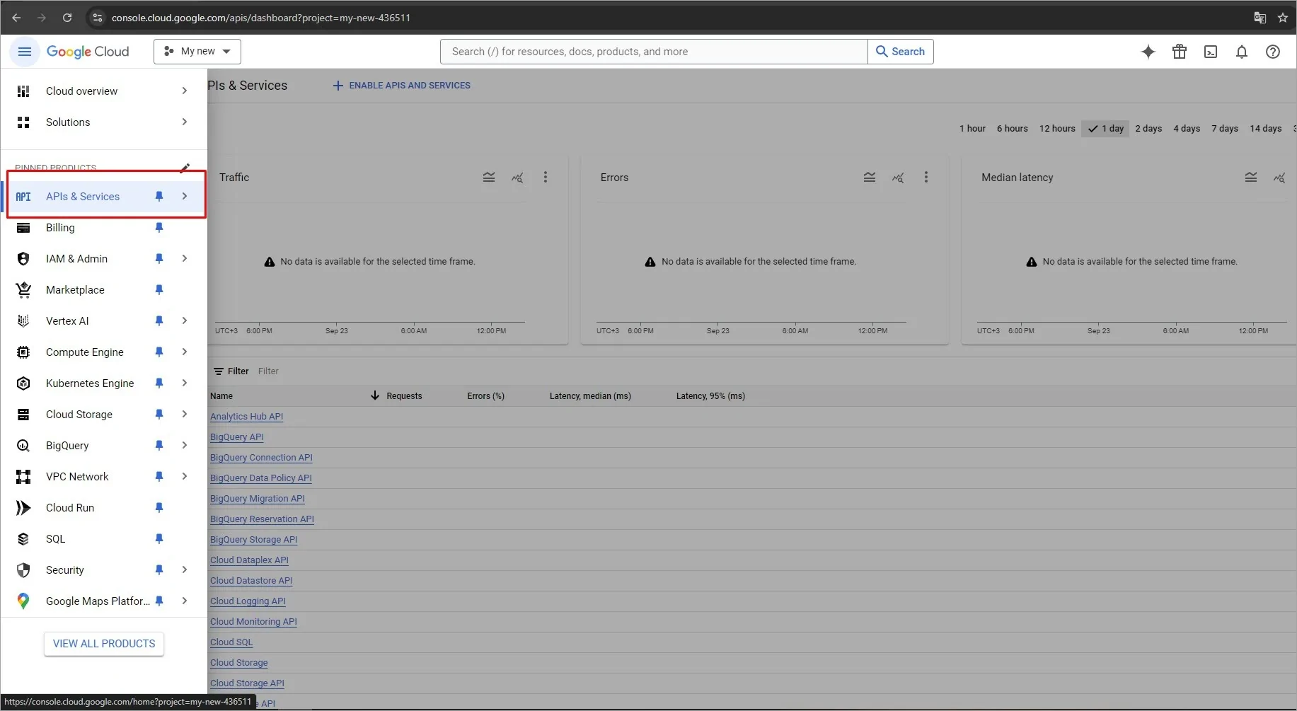 APIs and Services on Google Cloud