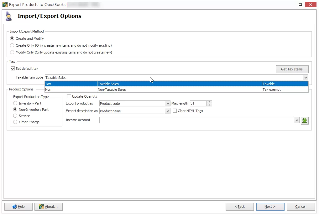 WooCommerce QuickBooks Desktop Integration: Import/Export Products